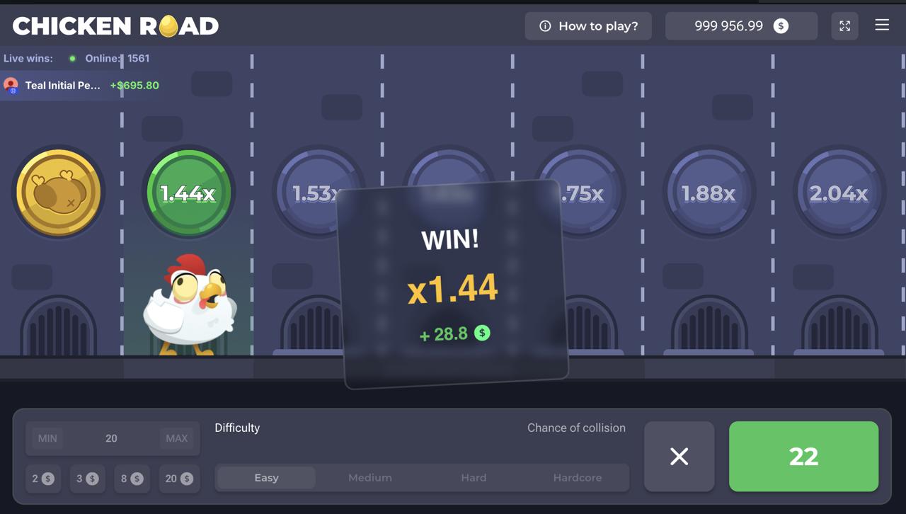 Chicken Road demo mode on mobile browser for free play